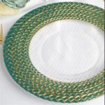 Wholesale Glass Charger Plate PZ-021 - Image 5